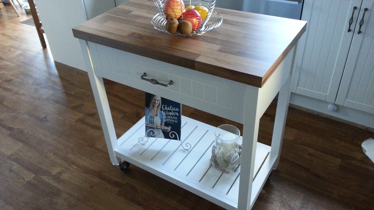 Rolling Kitchen Island